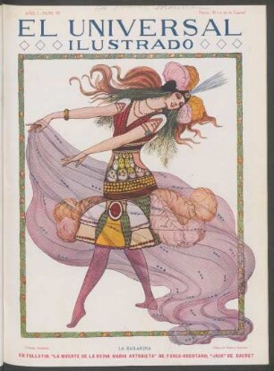 La bailarina : Dibujo de Alfonso Garduño