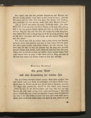 Ein gutes Wort und eine Erquickung zu rechten Zeit