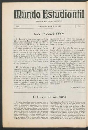 La maestra