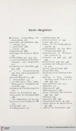 Sach-Register