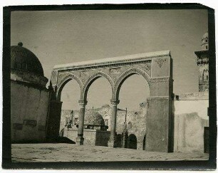 südwest. Arkade [..., Tempelberg, Jerusalem]