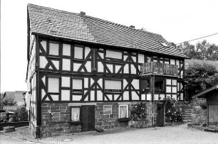 Wohnhaus (Wohngebäude, Fachwerk); Burgwald, Brunnenstraße 7