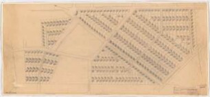 Siedlung in Lankwitz, Berlin-Steglitz: Lageplan 1:1000