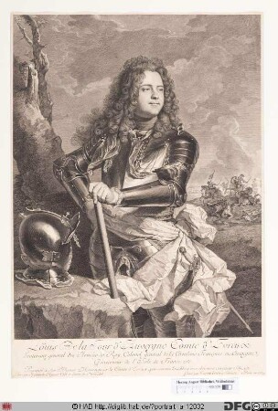 Bildnis Henri-Louis de Latour d'Auvergne, comte d'Évreux