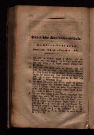 Sechster Lehrgang.
