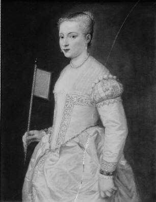 Bildnis der Tochter Tizians, Lavinia, als Neuvermählter