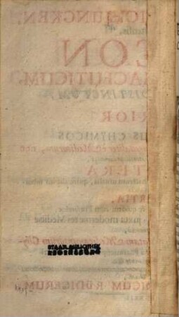 Johannis Helfrici Jungken, Physici Francofurtensis, Lexicon Chymico-Pharmaceuticum : In Duas Partes Distinctum, Ubi Pars Prior Continet Selectos Processus Chymicos ..., Pars Altera Exhibet Composita Pharmaceutico-Galenica ...