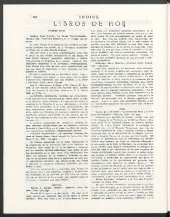 Libros de hoy