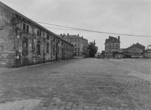 Dresden-Leipziger Vorstadt. Alter Schlachthof, Vorplatz an der Goethestraße