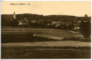 Bucha. Blick auf Bucha