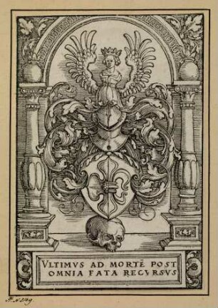 Das Wappen des Lazarus Spengler
