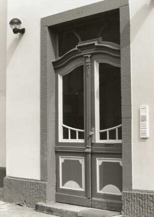 Dresden-Neustadt, Arndtstraße 11. Wohnhaus (um 1900). Haustür