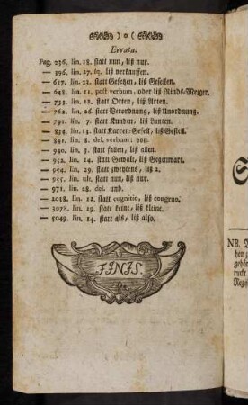 5090, Errata.