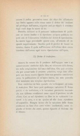 D) Diritto di tradizione