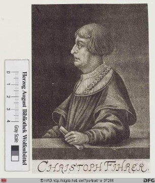 Bildnis Christoph II Fürer (von Haimendorf)