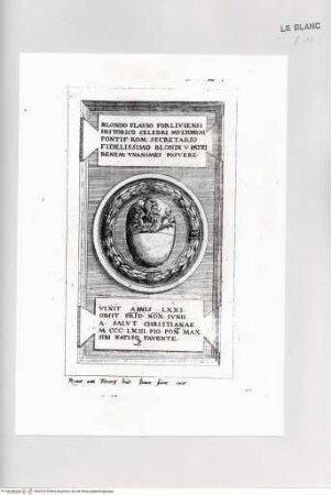 Monumenta clarorum doctrina praecipuè ..., Tafel 15: Zwei Grabplatten aus Tübingen und Stuttgart