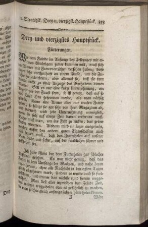 Drey und vierzigstes Hauptstück. - Sechs und vierzigstes Hauptstück.