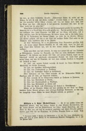 Mülheim a. d. Ruhr : Probelektionen