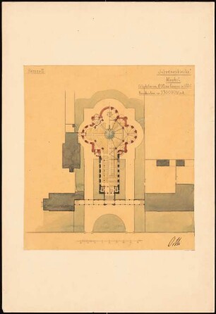 Johanniskirche, Berlin-Moabit Umbau: Grundriss