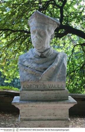Büste des Lorenzo Valla