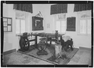 Friedrich-Gottlob-Keller Gedenkstätte in Krippen. Mechanikerwerkstatt (1867-1895)