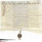 von Heusenstamm: Hans Heinrich von Heusenstamm bekundet, dass er von Bischof Philipp Christoph von Speyer mit einen Haus in Nierstein, mit allen s...
