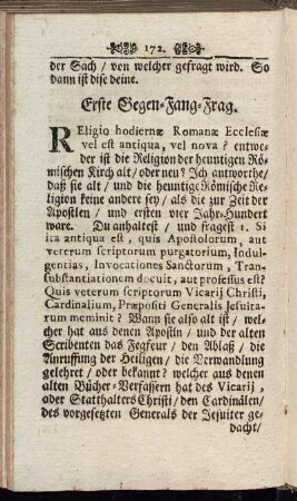 Erste Gegen-Fang-Frag.