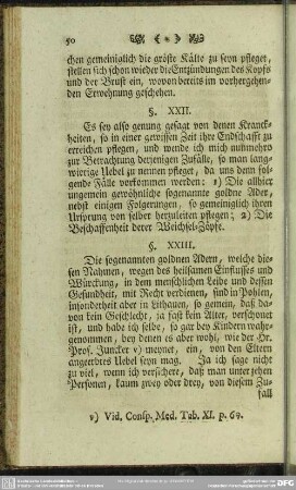 [Von denen langwierigen Kranckheiten dieser Länder überhaupt. §. 22.]