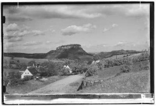 Elbsandsteingebirge. Festung Königstein und Bärensteine von Pfaffendorf
