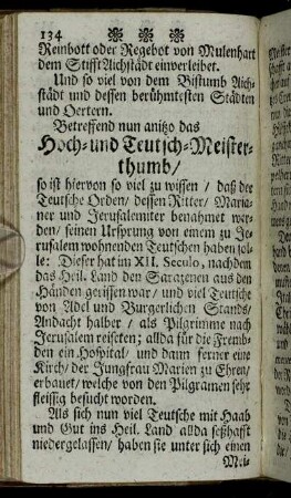 Hoch-und Teutsch-Meisterthumb/[...]