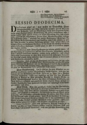 Sessio Duodecima.