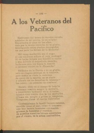 A los veteranos del Pacífico