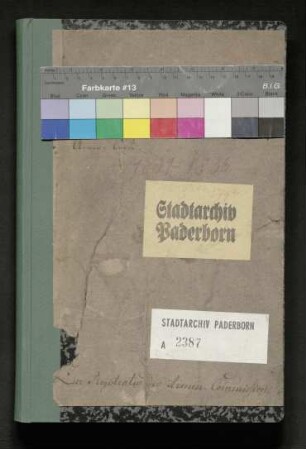 Periodische Revision der hiesigen Armenkasse