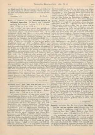 420-421 [Rezension] Schmidt, Paul Viktor, Der Galaterbrief im Feuer der neuesten Kritik