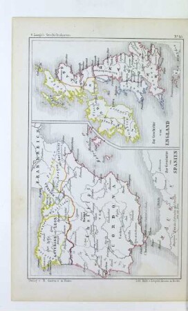 Zur Geschichte von Spanien. Zur Geschichte von England