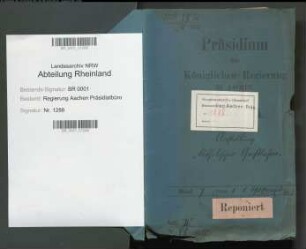 Anstellung katholischer Geistlichen. Specialia. Bd. 7