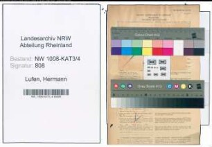 Entnazifizierung Hermann Lufen , geb. 00.00.0000 (Angestellter)