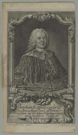 Bildnis des Christian Gottlieb Ludwig