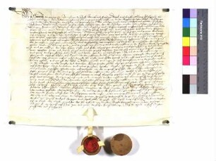 "Schadlosbrief von Heinrich, Propst zu Ellwangen Pfalzgraf bei Rhein" (Altrep. S. 331)