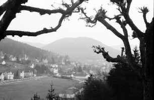 Herrenalb: Blick von der "schönen Aussicht" auf Herrenalb
