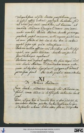[fol. 35] De notario academico
