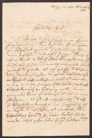 Ida Gräfin Hahn-Hahn (1805-1880) Autographen: Briefe und Karten von Ida Gräfin Hahn-Hahn - BSB Autogr. Hahn-Hahn, Ida