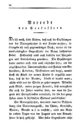 Vorrede des Verfassers