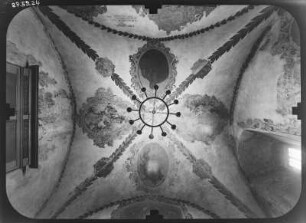 Suhl. Marienkirche (Hauptkirche St. Marien, 1753/1756). Decke