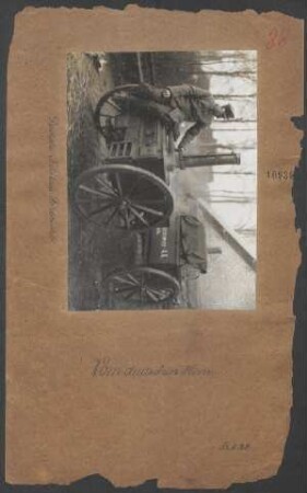 Deutsche fahrbare Feldküche