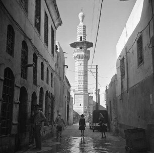 al-Qari' Moschee — Minarett