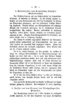 3. Wasser aus dem Brunnen des Strafgefängnisses Plötzensee