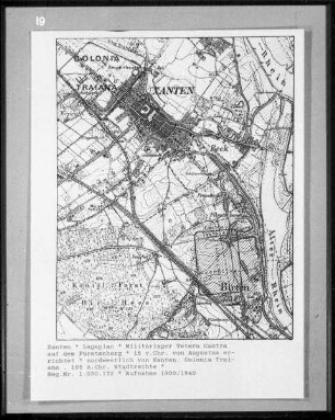 Militärlager Vetera Castra auf dem Fürstenberg