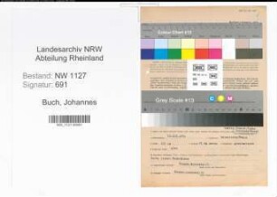 Entnazifizierung Johannes Buch , geb. 18.12.1884 (Arzt)