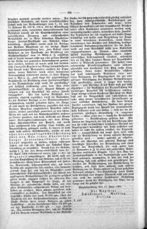 No. 14. (170-204)(197), 23. Juni 1909